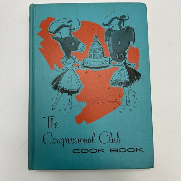 The Congressional Club Other - Vintage 1965 7th Edition "The Congressional Club" Cookbook Hardcover